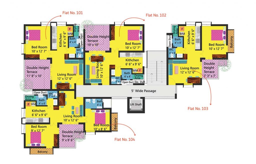 vivoli-housing-complex-neral-floor-plan-phase-1-first-floor