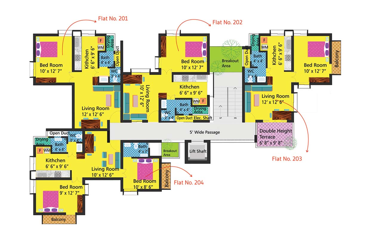 vivoli-housing-complex-neral-floor-plan-phase-1-second-floor